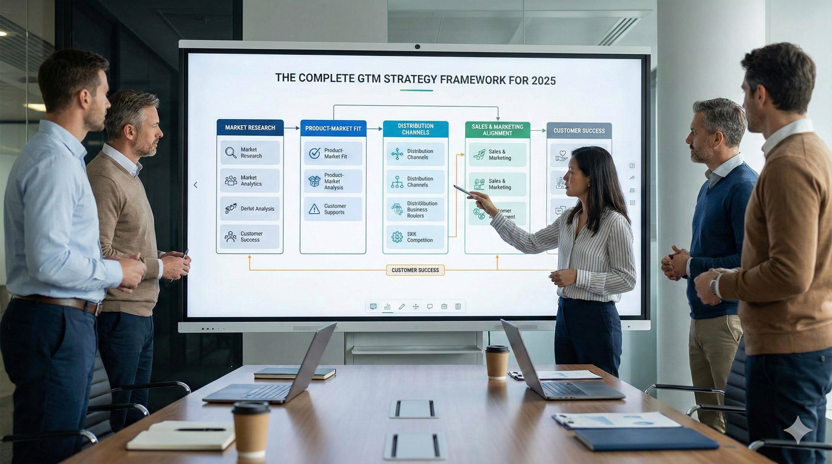Featured image for The Complete GTM Strategy Framework for 2025 - A comprehensive guide to building winning go-to-market strategies