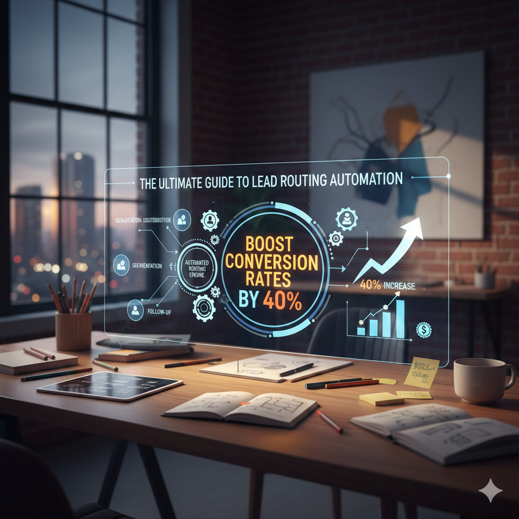 Featured image for The Ultimate Guide to Lead Routing Automation: Boost Conversion Rates by 40% - Intelligent lead distribution for maximum conversion impact