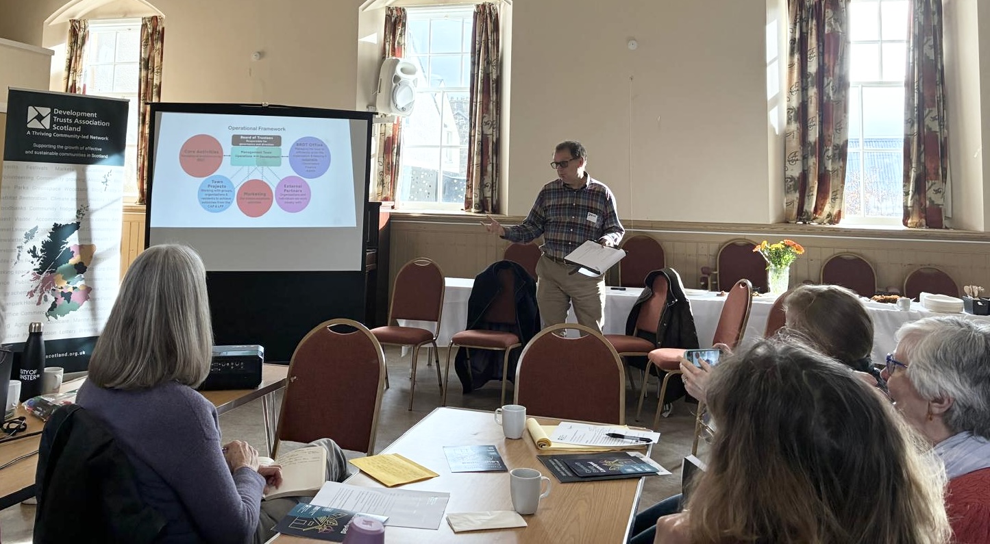  Blairgowrie and Rattray Development Trust shares ‘whole town approach’ with peers