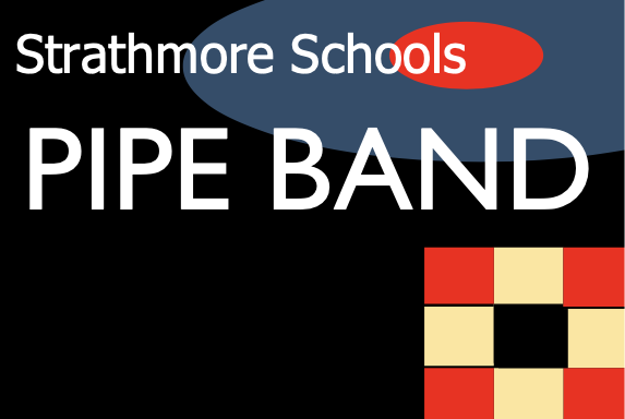 Strathmore Schools Pipe Band logo