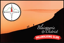 Blairgowrie and District Hillwalking Club logo