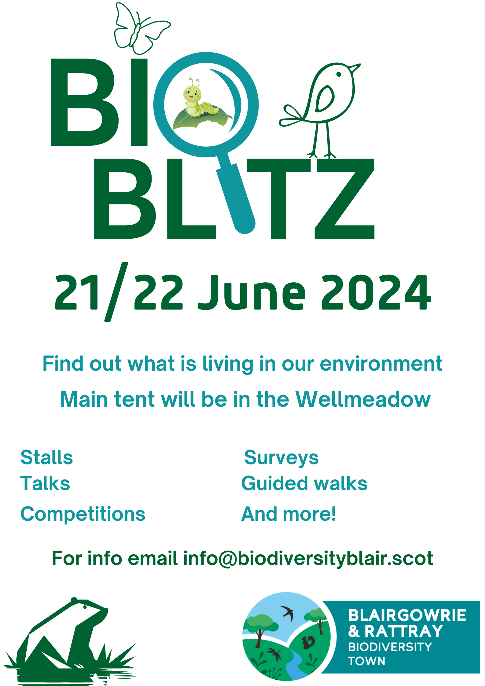 Free events in Blairgowrie and Rattray set to highlight biodiversity