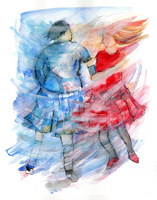 Ericht Scottish Country Dance logo
