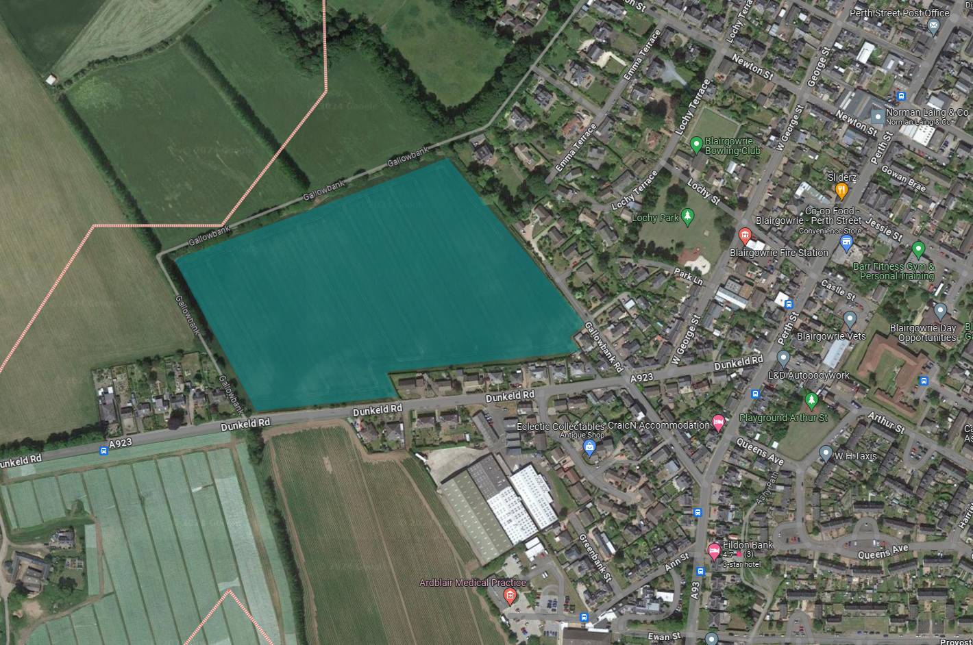 Westpark Phase 3 - 171 Houses - Dunkeld Road - Gallowbank