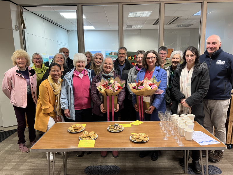 Thank you for the blueberries!