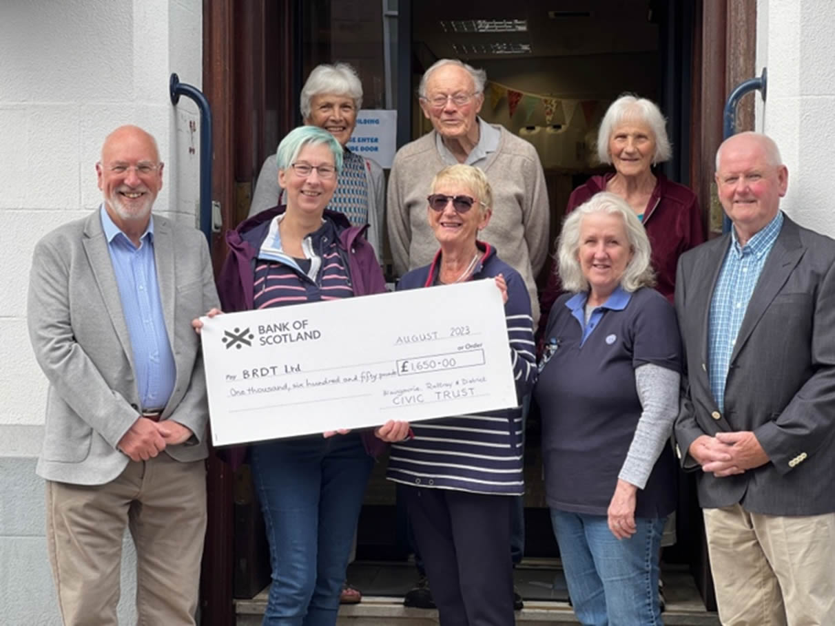 Donations made to local good causes