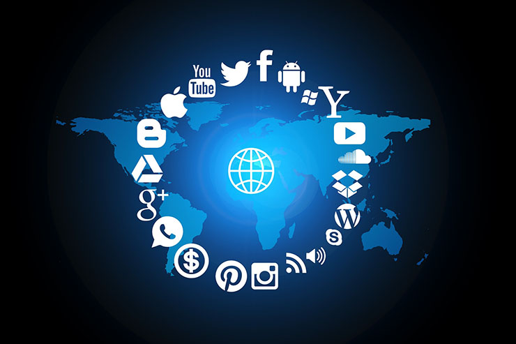 social media icons