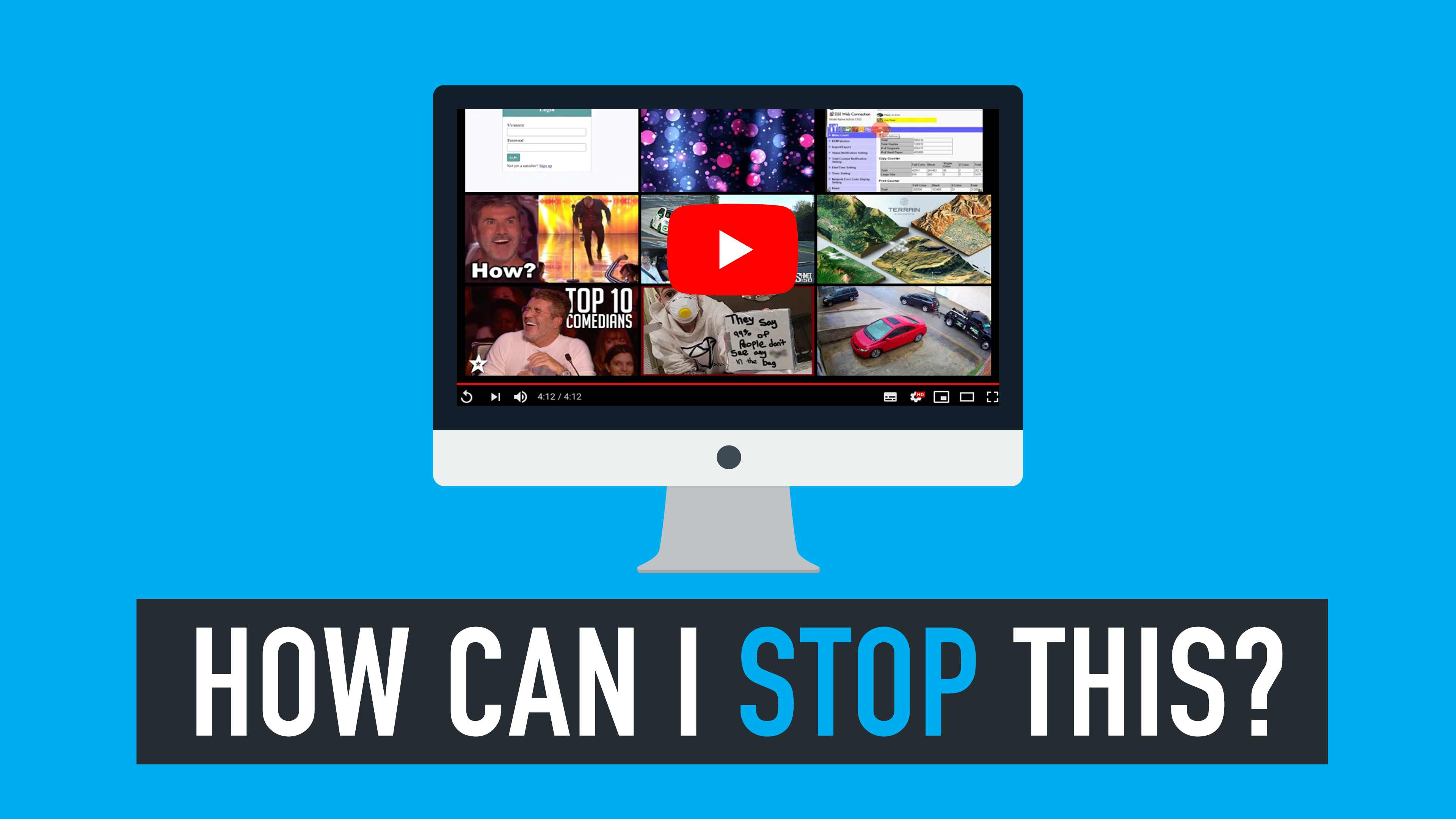 How Can I Stop Other Videos Showing Up After My Video Has Played?